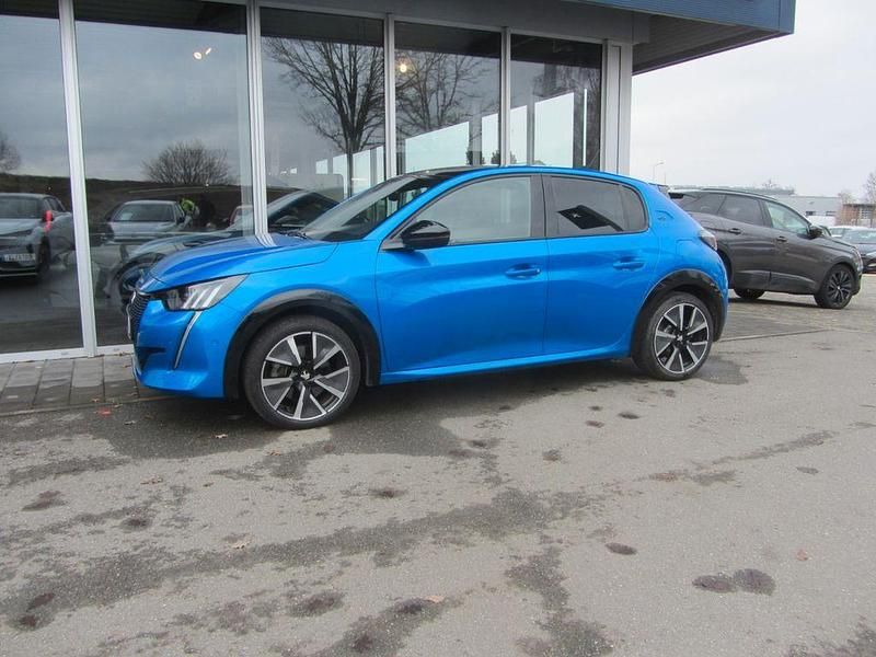 Gebraucht Peugeot e-208 GT 100 kW (136 PS) 2022 Blau Kleinwagen
