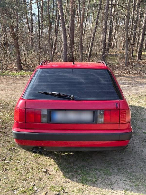 Gebraucht Audi 100 150 PS (110 kW) 1993 Rot Kombi