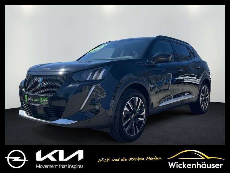 Onyxschwarz Gebraucht 2021 Peugeot e-2008 GT SUV | 16.990 € (Fairer Preis) - Bild 1/4