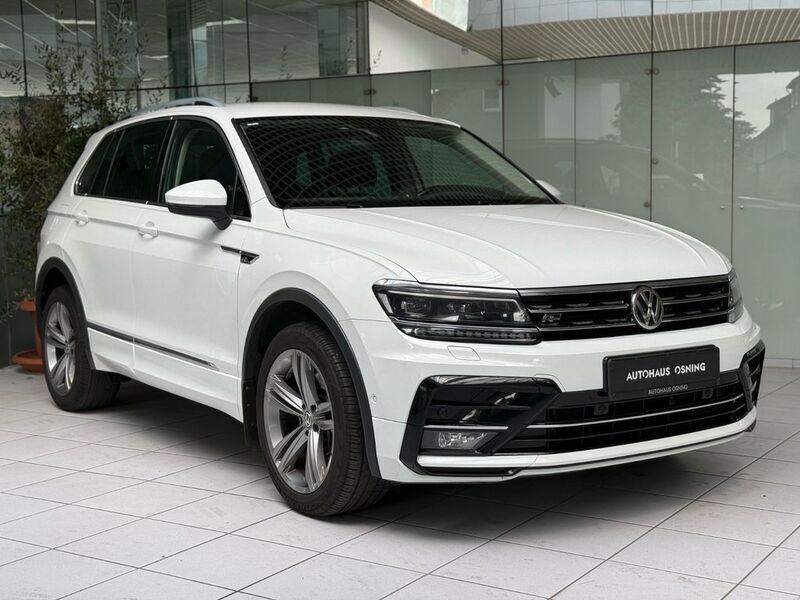 Weiß Gebraucht 2019 VW Tiguan R-line SUV | 23.990 € (Superpreis) - Bild 1/4