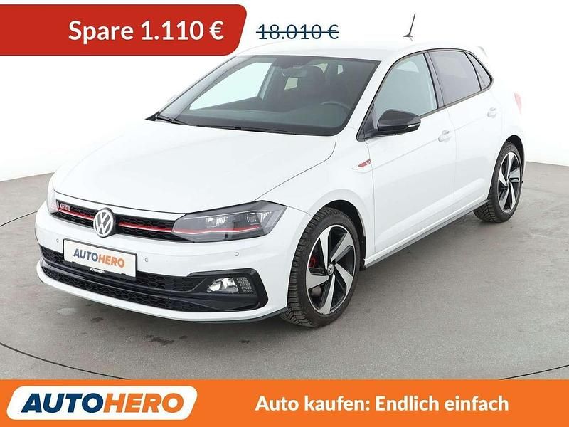 Pure white Gebraucht 2018 VW Polo GTI Kleinwagen | 16.900 € (Fairer Preis) - Bild 1/3