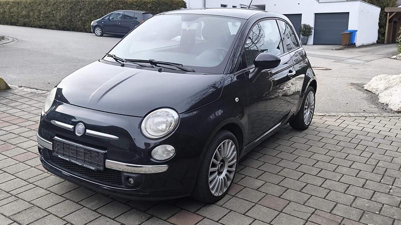 Gebraucht Fiat 500 69 PS (50 kW) 2011 Schwarz Kleinwagen