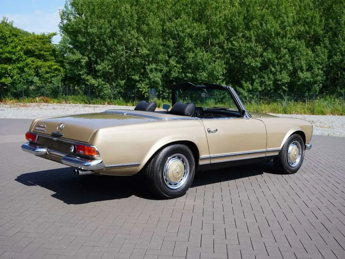 Gebraucht Mercedes W113 170 PS (125 kW) 1969 462 tunisbeigemet. Cabrio