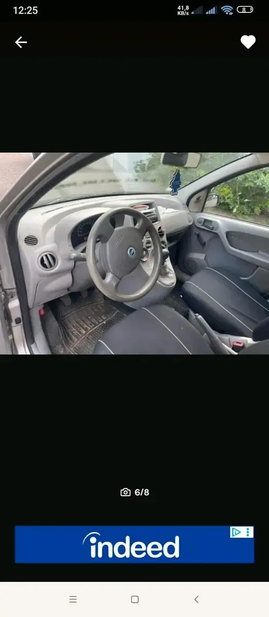 Gebraucht Fiat Panda 54 PS (39 kW) 2003 Grau Kleinwagen