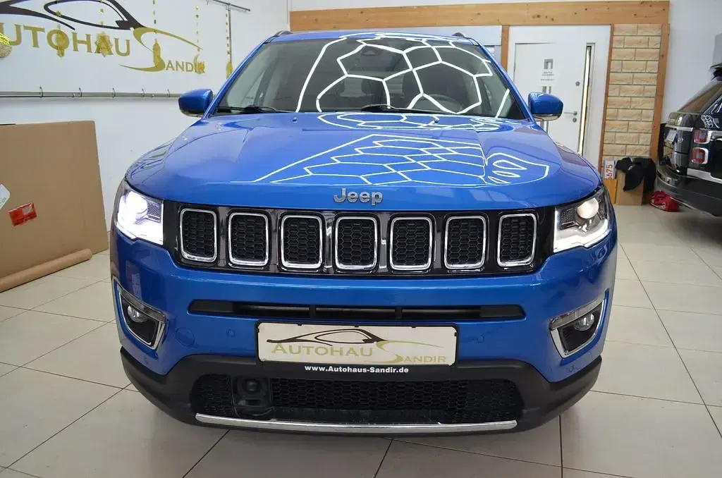 Gebraucht Jeep Compass Limited 170 PS (125 kW) 2019 Blau SUV
