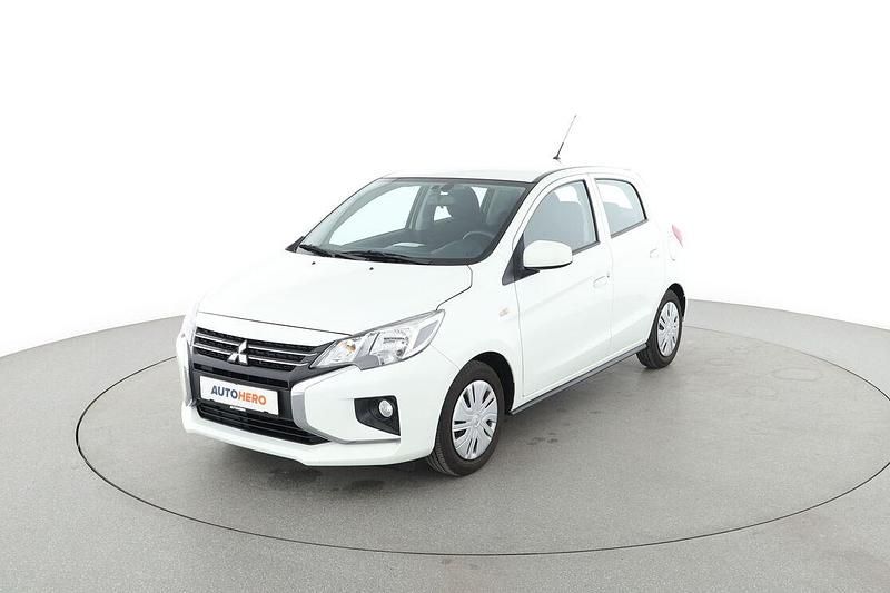 Weiß Gebraucht 2021 Mitsubishi Space Star Spirit Limousine | 8.900 € (Fairer Preis) - Bild 1/3