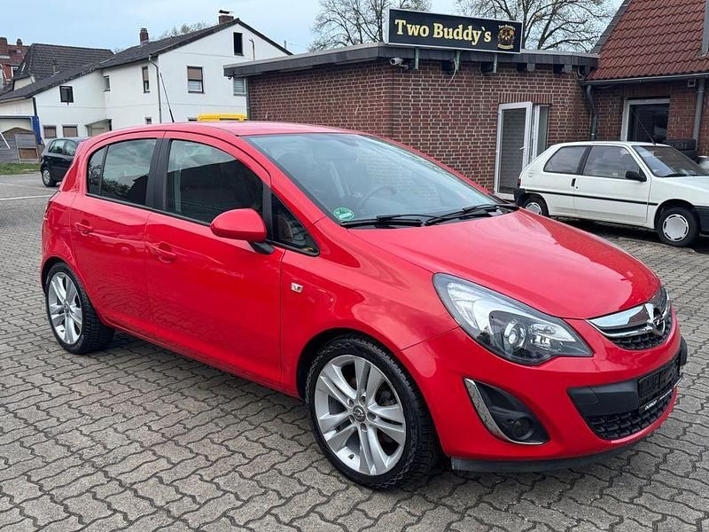 Usado Opel Corsa Innovation 120 HP (88 kW) 2014 Vermelho Citadino