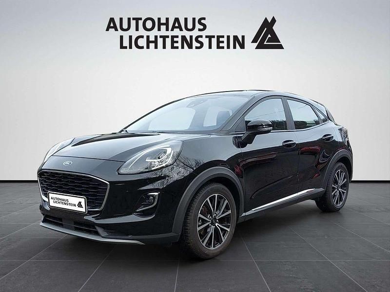 Gebraucht Ford Puma Titanium 125 PS (91 kW) 2020 Obsidianschwarz metallic SUV