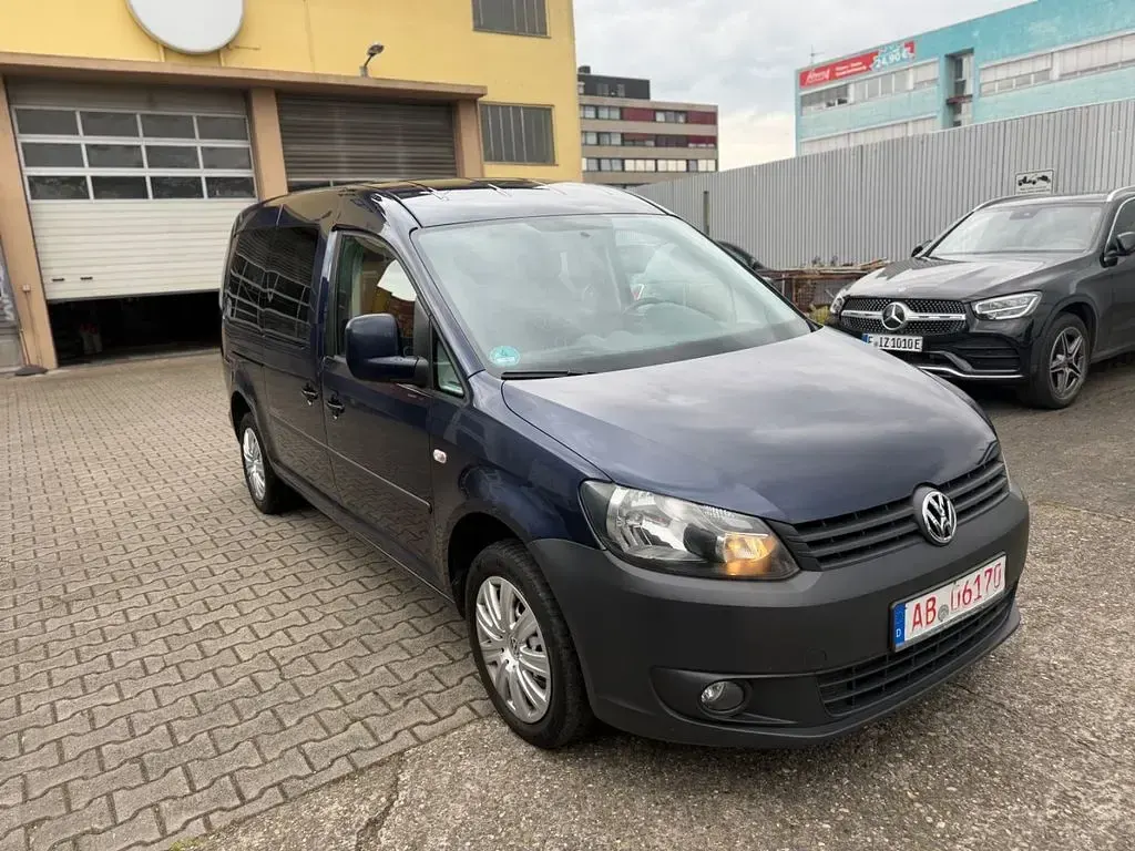 Gebraucht VW Caddy Maxi 102 PS (75 kW) 2012 Blau Van / Kleinbus