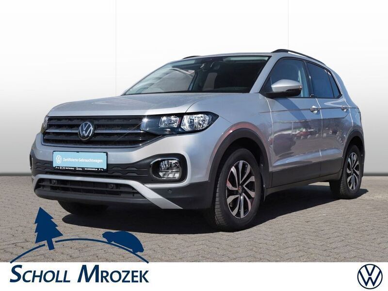 Silber Gebraucht 2021 VW T-Cross Active SUV | 18.890 € (Guter Preis) - Bild 1/4