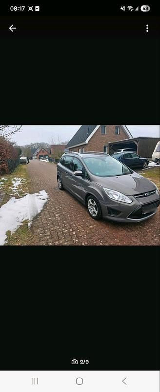 Second-hand Ford C-MAX 100 CP (73 kW) 2013 Gri Monovolum