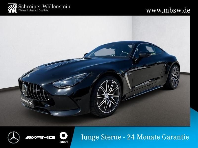 Schwarzlack obsidianschwarz Gebraucht 2024 Mercedes AMG GT 63 Premium Coupé | 139.890 € - Bild 1/4