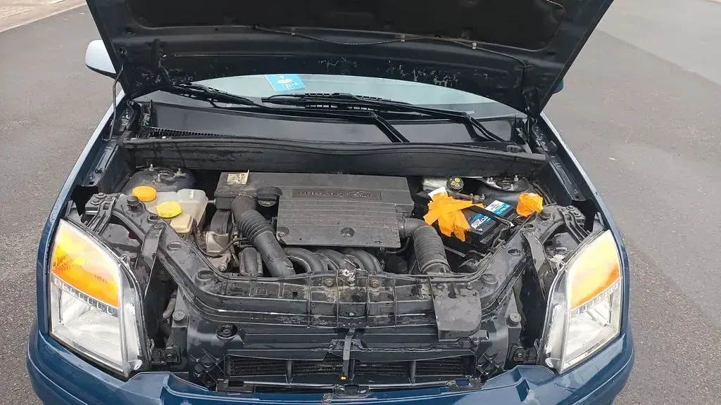 Gebraucht Ford Fusion 75 PS (55 kW) 2009 Blau Kleinwagen