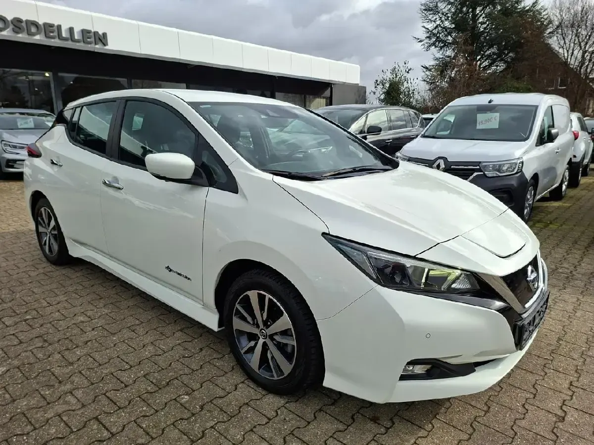 Gebraucht Nissan Leaf Acenta 110 kW (150 PS) 2019 Weiß Kleinwagen