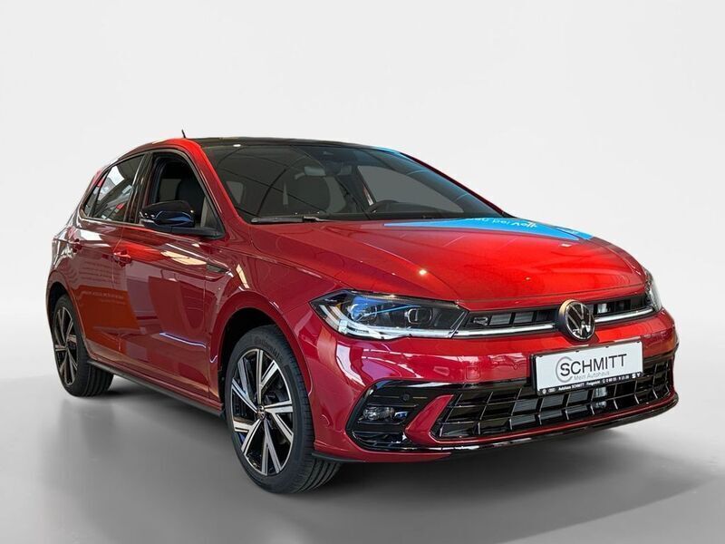 Neu VW Polo R-line 95 PS (69 kW) 2025 Kings red metallic schwarz Limousine