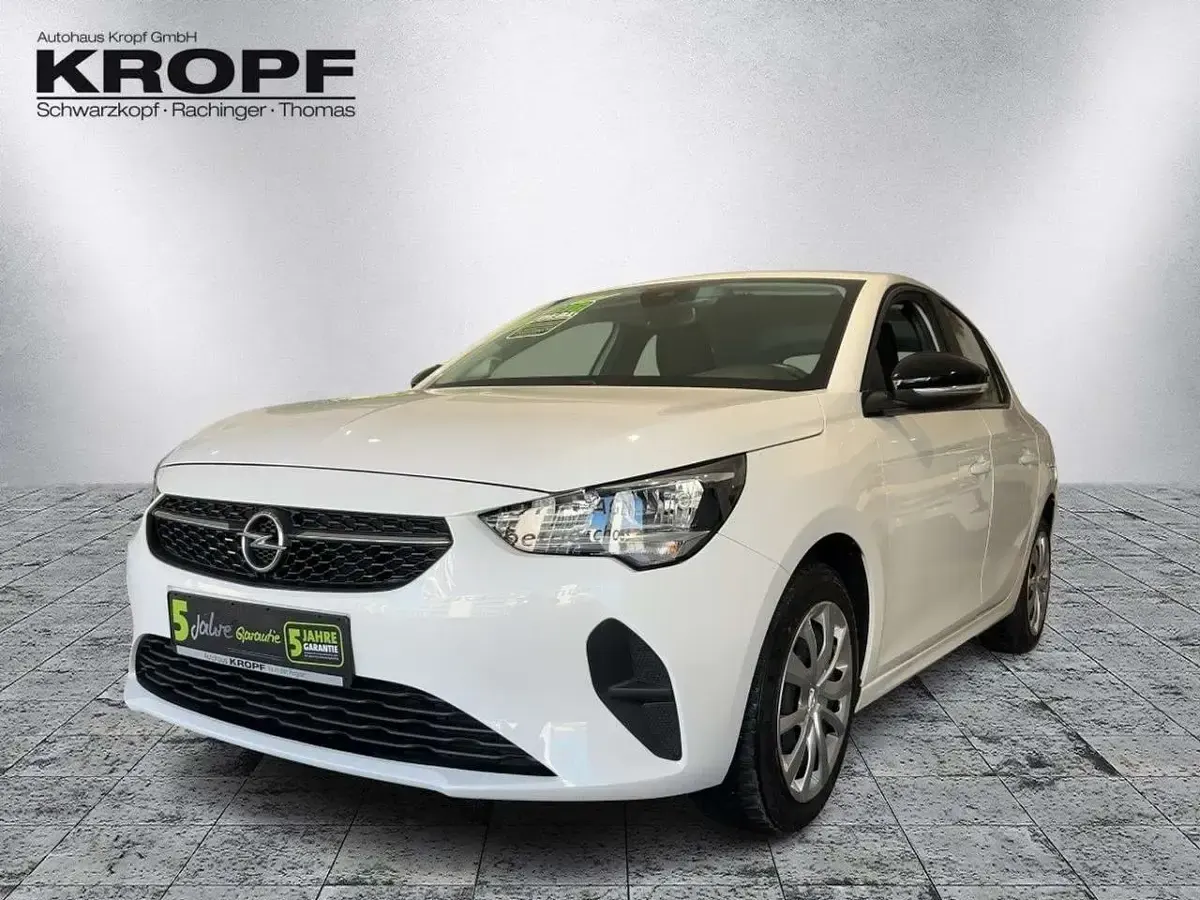 Gebraucht Opel Corsa Edition 75 PS (55 kW) 2023 Jade weiss/arktis weiss Kleinwagen