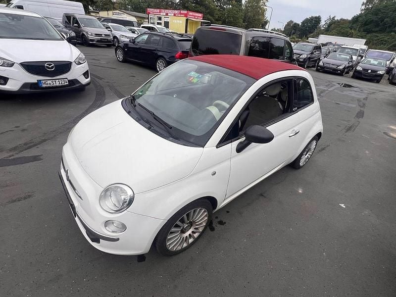 Weiß Gebraucht 2010 Fiat 500 Lounge Kleinwagen | 4.699 € (Fairer Preis) - Bild 1/4