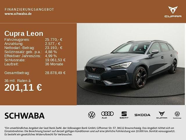 Gebraucht Cupra Leon 150 PS (110 kW) 2023 Magnetic grau metallic Kombi