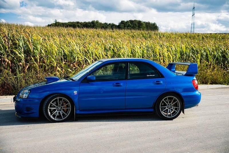 Gebraucht Subaru Impreza 265 PS (194 kW) 2003 Blau Limousine