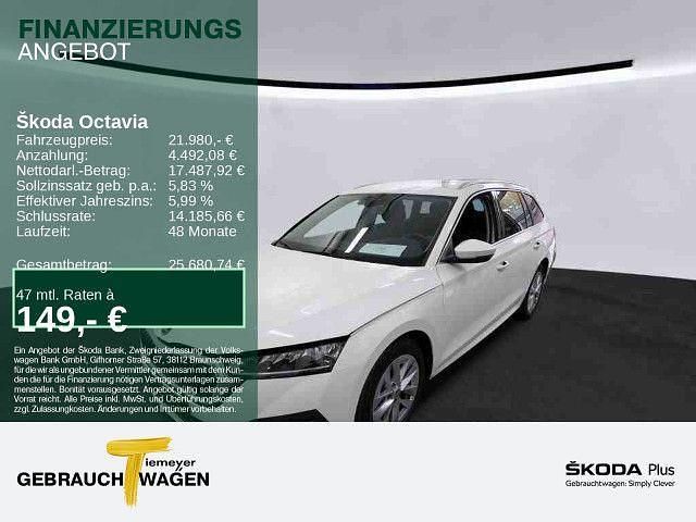 Weiß Gebraucht 2023 Skoda Octavia Style Kombi | 21.980 € (Guter Preis) - Bild 1/4