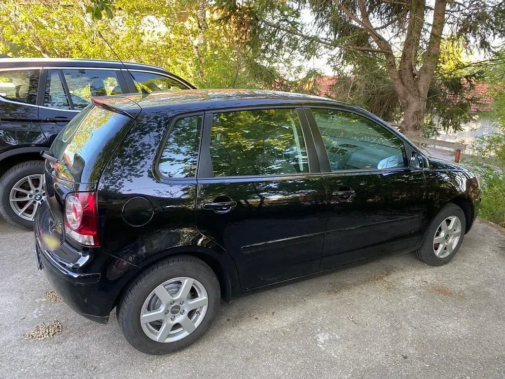 Gebraucht VW Polo 80 PS (58 kW) 2009 Schwarz Kleinwagen