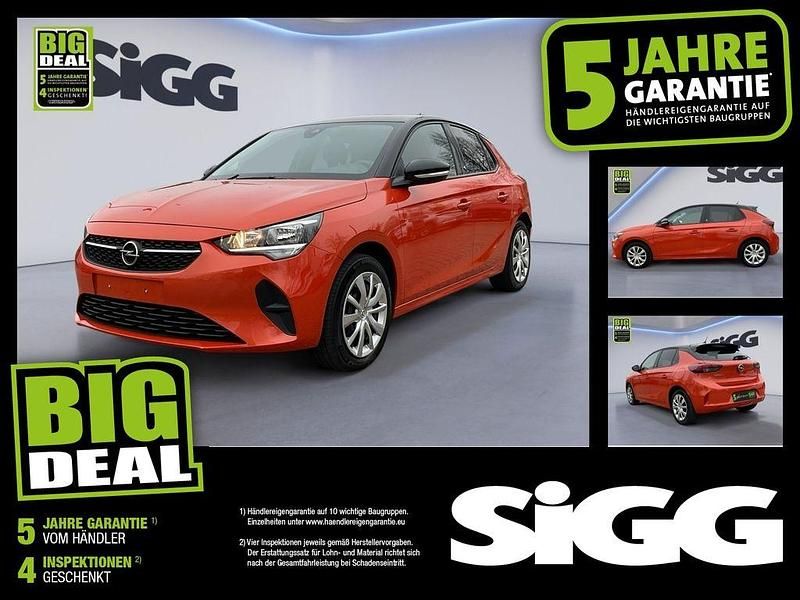 Power orange/dynamik orange Gebraucht 2022 Opel Corsa-e Edition Kleinwagen | 13.980 € (Guter Preis) - Bild 1/4
