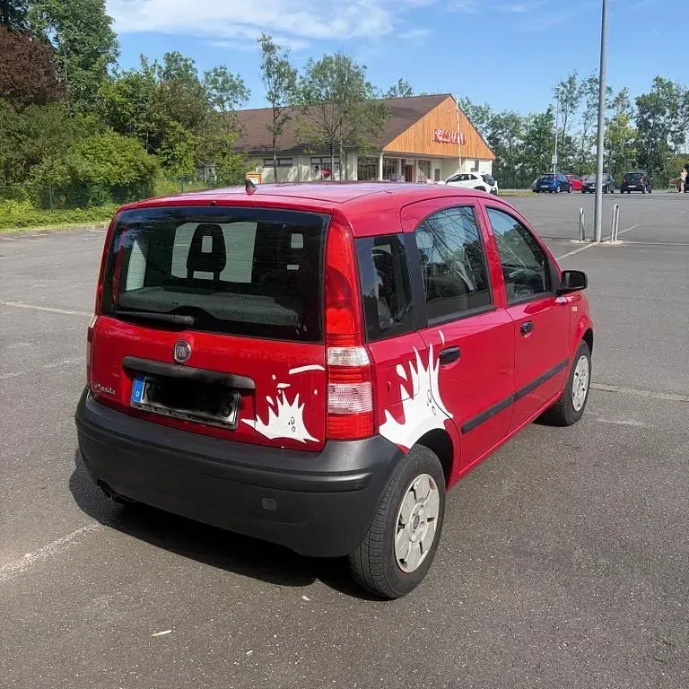 Gebraucht Fiat Panda 56 PS (41 kW) 2010 Rot Kleinwagen