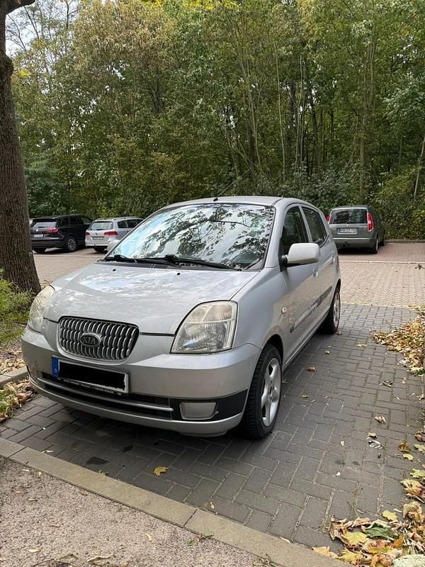 Grau Gebraucht 2004 Kia Picanto 2 Kleinwagen | 1.000 € (Fairer Preis) - Bild 1/4