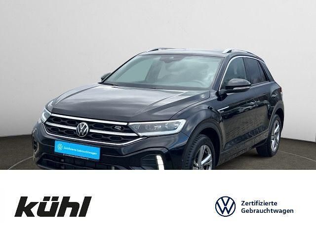 Schwarz Gebraucht 2024 VW T-Roc R-line SUV | 31.490 € (Fairer Preis) - Bild 1/4