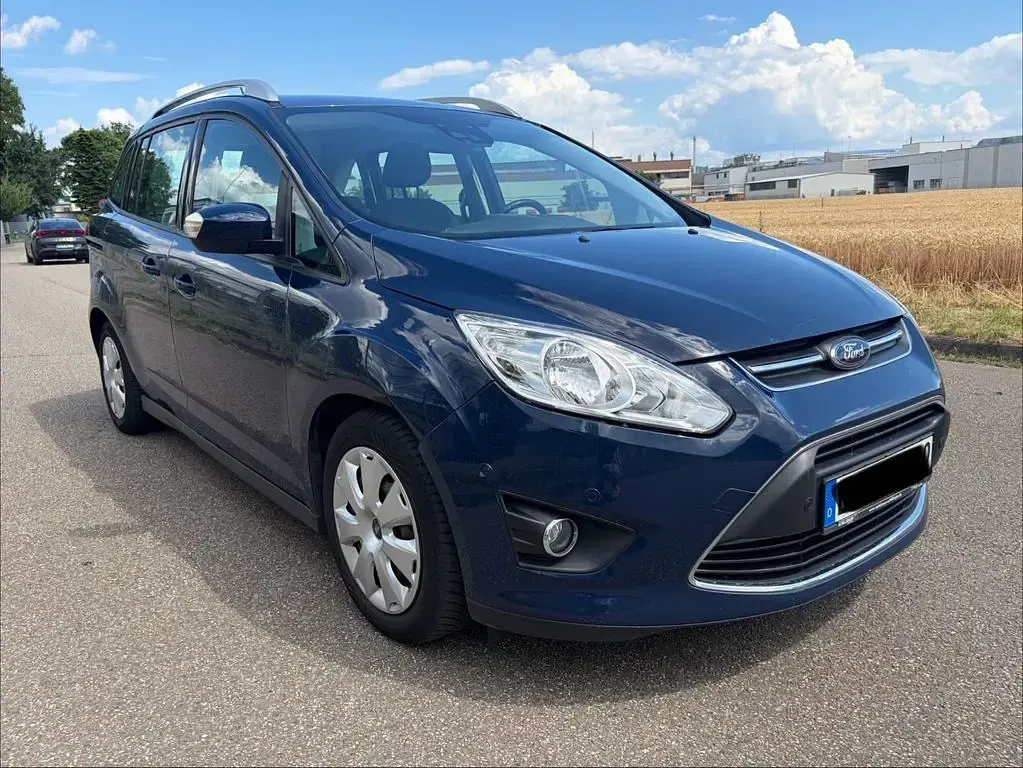 Gebraucht Ford Grand C-Max SYNC Edition 150 PS (110 kW) 2015 Blau Van / Kleinbus