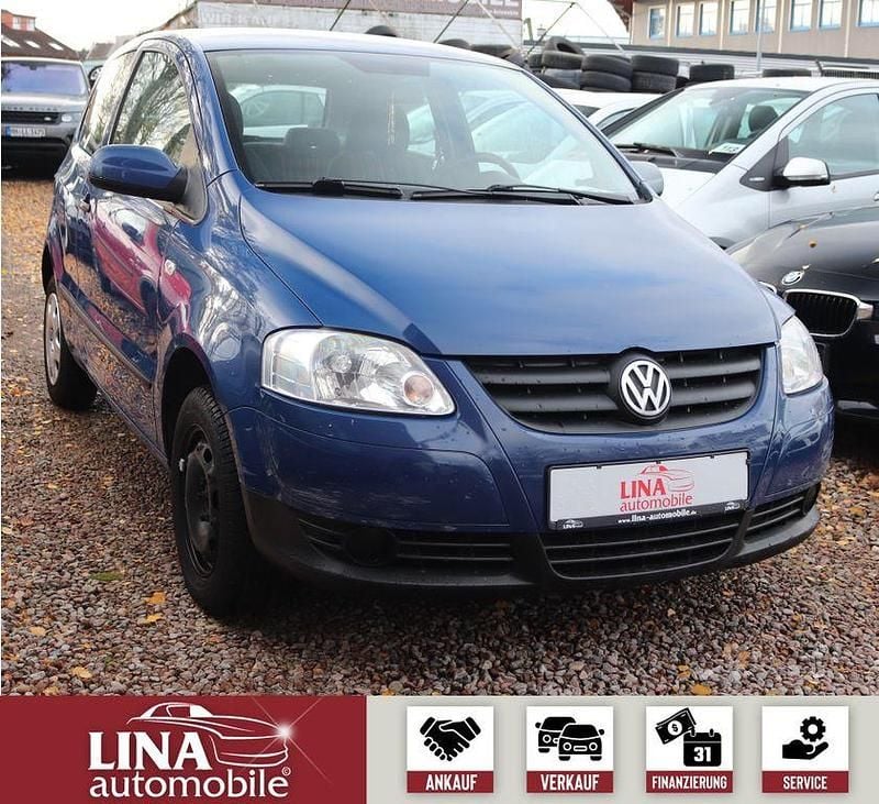 Gebraucht VW Fox 54 PS (39 kW) 2005 Blau Kleinwagen