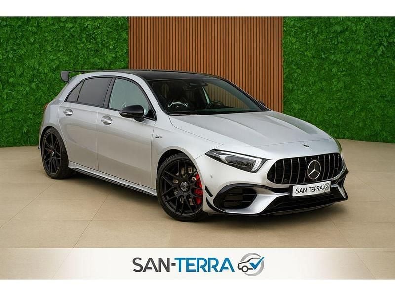 Silber Gebraucht 2021 Mercedes A45 AMG AMG Limousine | 42.745 € (Guter Preis) - Bild 1/4