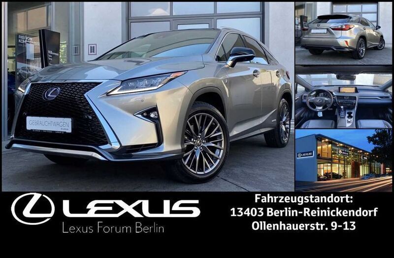 Titaniumsilber metallic (1j7) Gebraucht 2016 Lexus RX450h Sport Line SUV | 34.750 € (Fairer Preis) - Bild 1/4