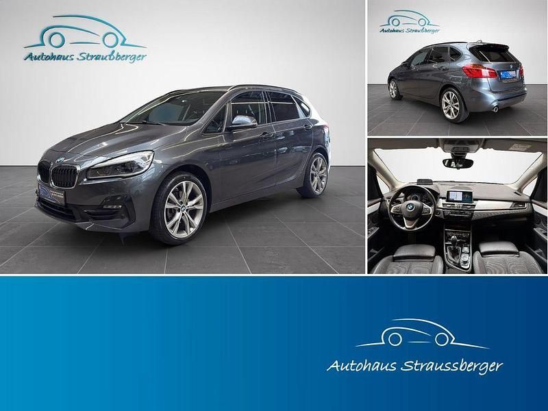 Grau Gebraucht 2020 BMW 218 Active Tourer Sport Line Van / Kleinbus | 14.200 € (Superpreis) - Bild 1/4