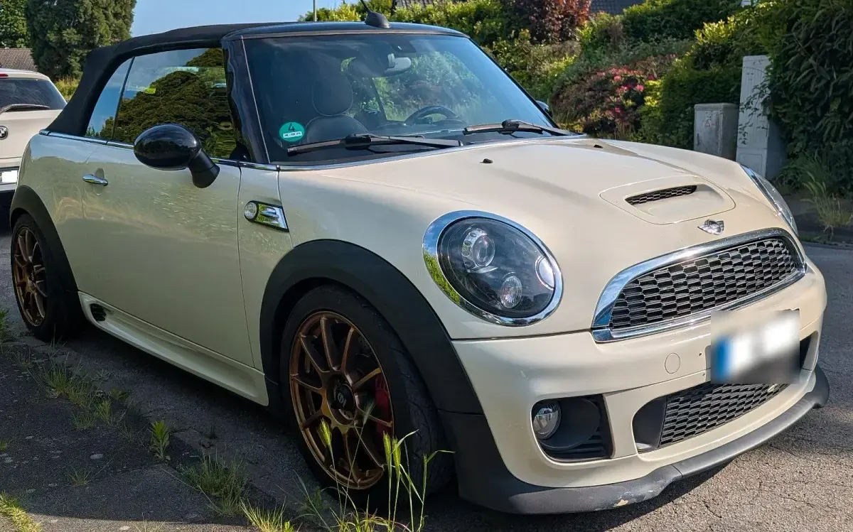 Gebraucht Mini John Cooper Works Cabriolet 211 PS (155 kW) 2011 Beige Cabrio