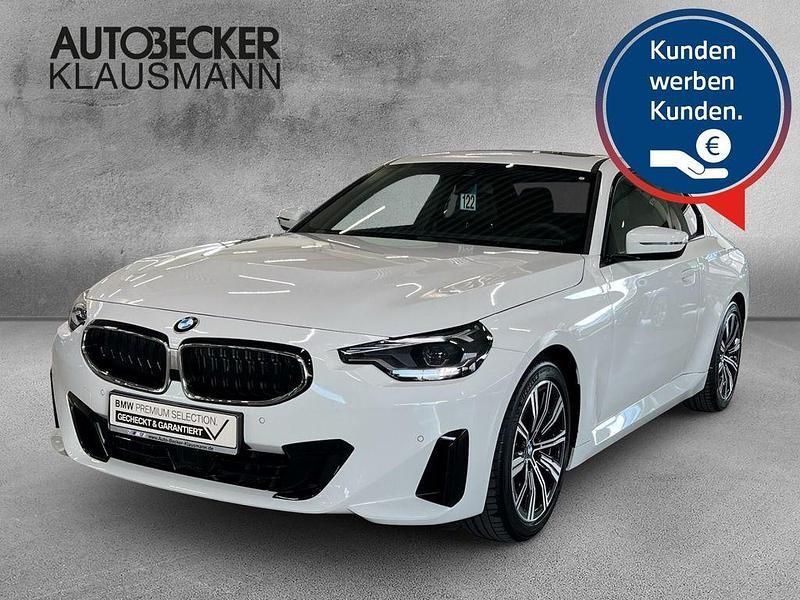 Weiss Gebraucht 2024 BMW 218 Advantage Coupé | 35.745 € (Teuer) - Bild 1/4