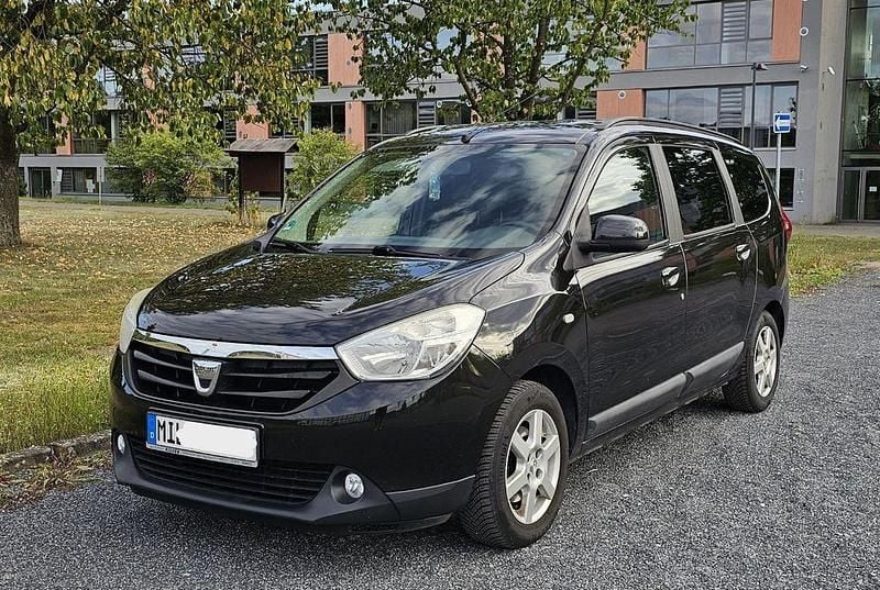 Schwarz Gebraucht 2014 Dacia Lodgy Van / Kleinbus | 5.450 € (Superpreis) - Bild 1/4