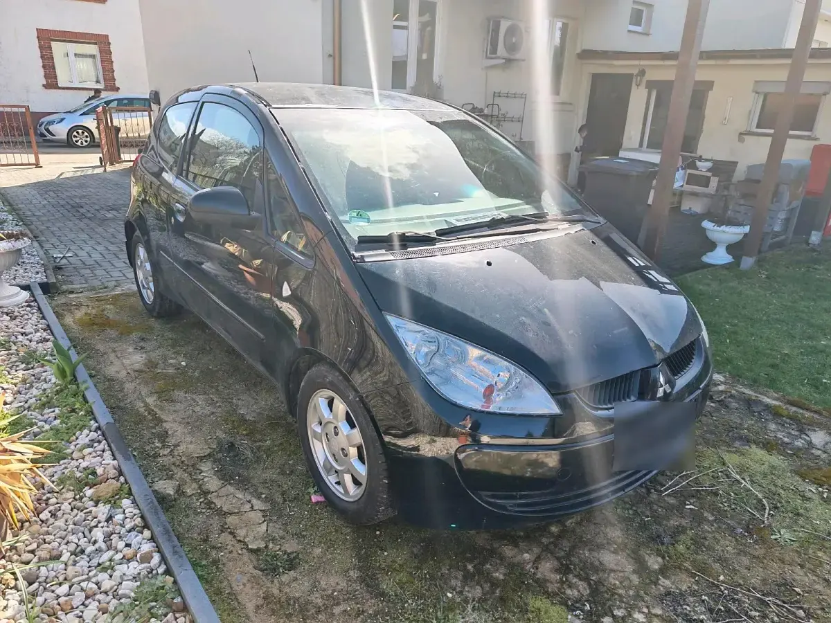 Gebraucht Mitsubishi Colt 95 PS (69 kW) 2007 Schwarz Kleinwagen