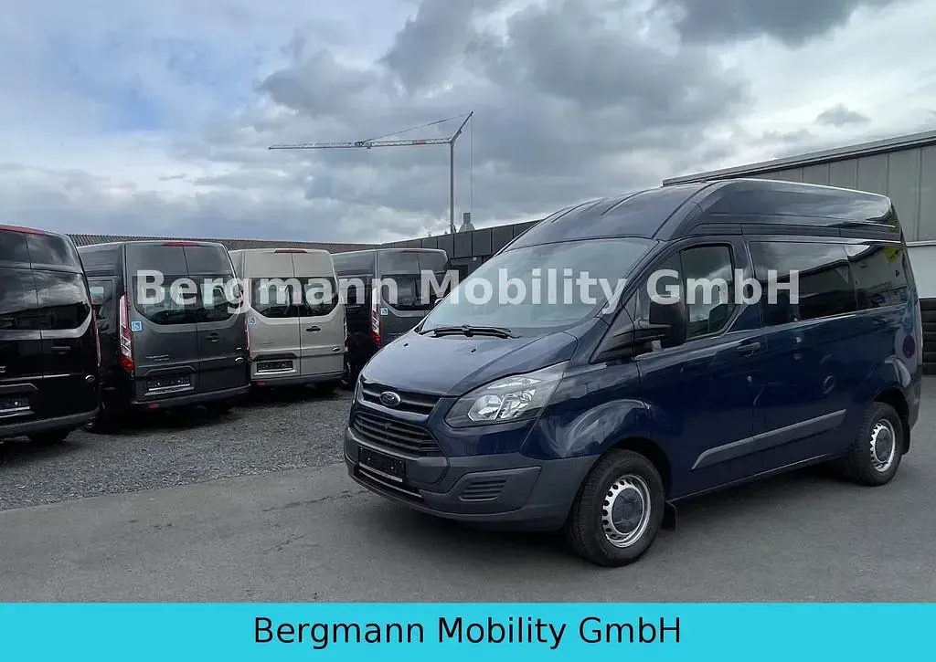 Brugt Ford Transit Custom 105 HK (77 kW) 2018 Blå MPV