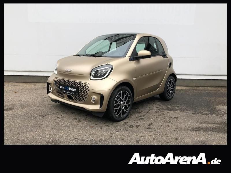 Schwarz Gebraucht 2023 Smart ForTwo Electric Drive Prime Exclusive Coupé | 18.889 € (Fairer Preis) - Bild 1/4