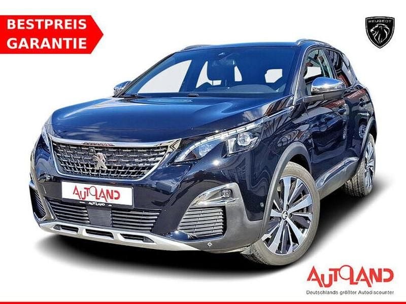 Schwarz Gebraucht 2018 Peugeot 3008 GT-line SUV | 21.990 € (Fairer Preis) - Bild 1/4
