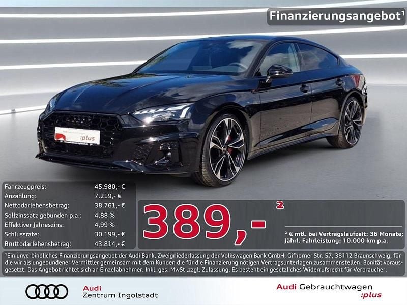 Gebraucht Audi A5 S-Line 204 PS (150 kW) 2024 Schwarz metallic Coupé