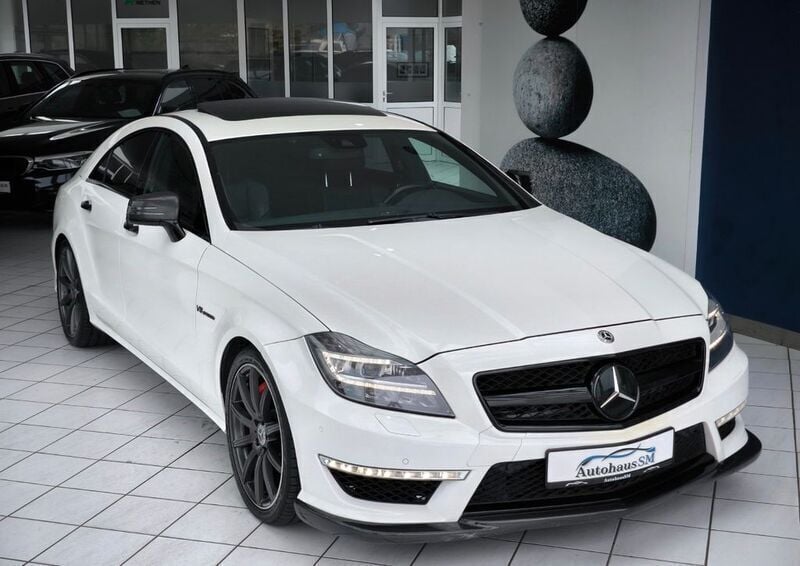 Diamantweiss Gebraucht 2012 Mercedes CLS63 AMG AMG Limousine | 36.480 € (Superpreis) - Bild 1/4