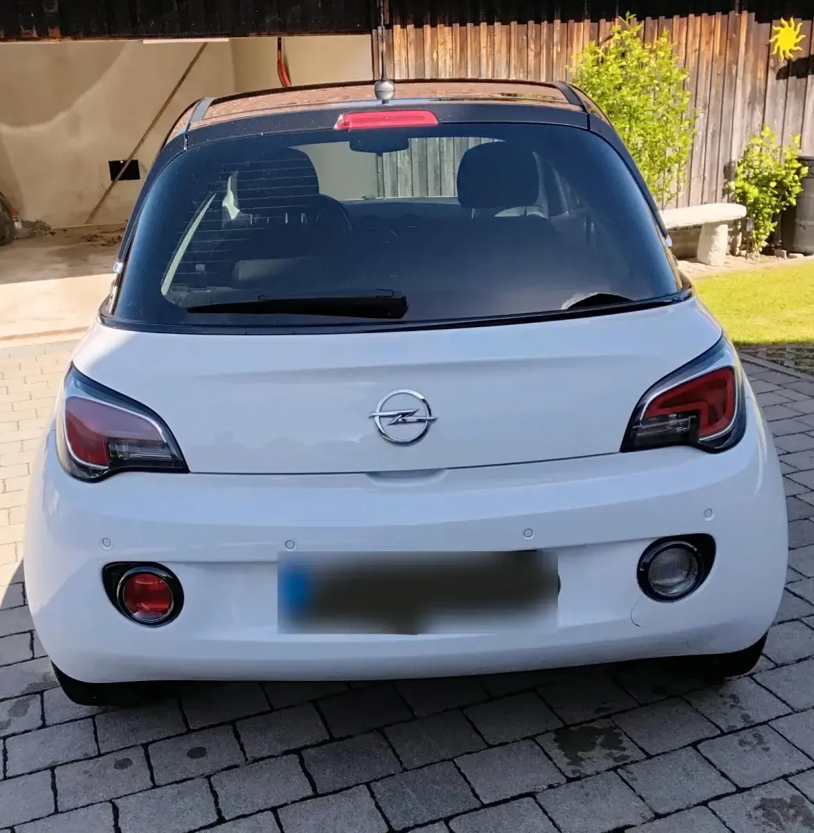 Gebraucht Opel Adam 87 PS (63 kW) 2018 Weiß Kleinwagen