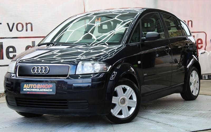 Kobaltblau metallic Gebraucht 2003 Audi A2 Kleinwagen | 5.900 € (Teuer) - Bild 1/4