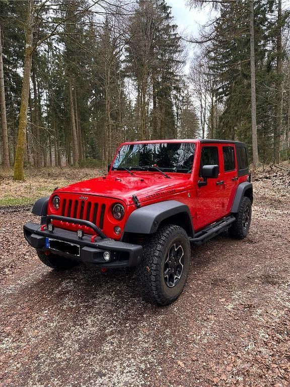 Gebraucht Jeep Wrangler Rubicon 284 PS (208 kW) 2018 Rot SUV