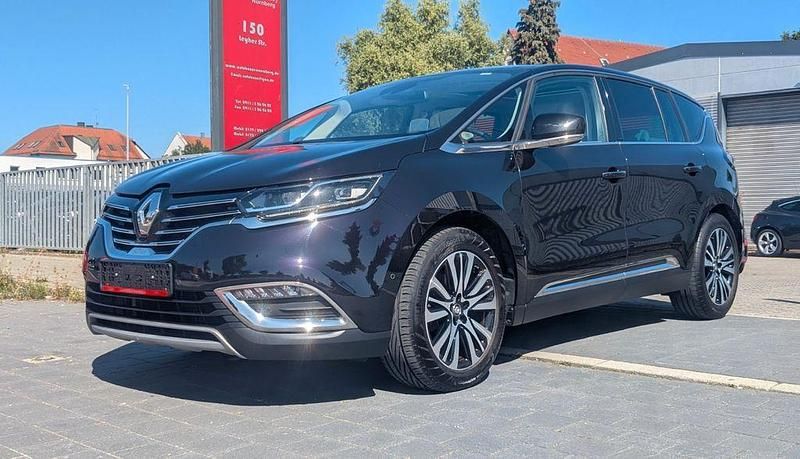 Schwarz Gebraucht 2017 Renault Espace Initiale Paris Van / Kleinbus | 19.900 € (Etwas zu teuer) - Bild 1/4