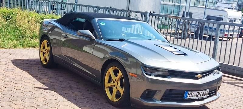 Grau Gebraucht 2014 Chevrolet Camaro SS Cabrio | 26.600 € (Superpreis) - Bild 1/4