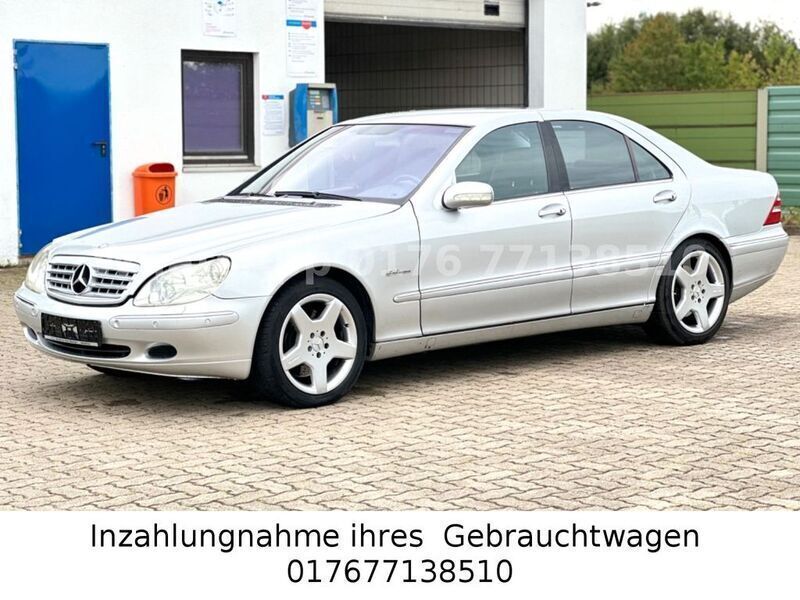 Silber Gebraucht 2002 Mercedes S55 AMG AMG Limousine | 7.490 € (Superpreis) - Bild 1/4