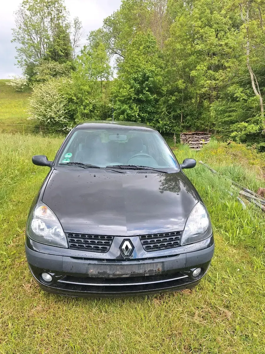 Gebraucht Renault Clio II 75 PS (55 kW) 2001 Schwarz Kleinwagen